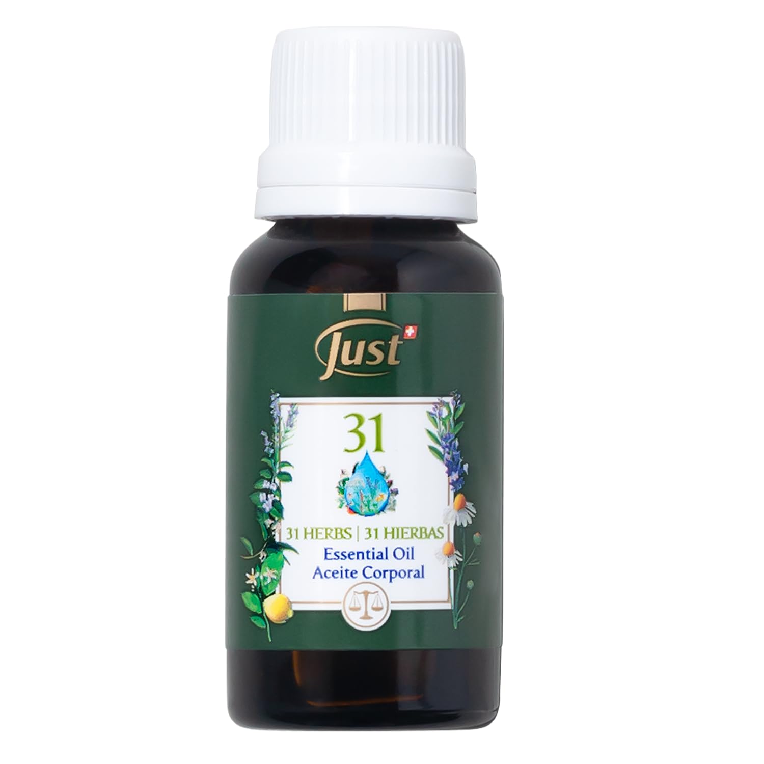 Amazon.com: Swiss Just - Oil 31-20ml Bottle - Essential Oil Blend